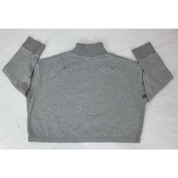 Nike Tech Fleece Turtleneck Sweatshirt Gray Heather - Women's Size XS - Picture 2 of 6